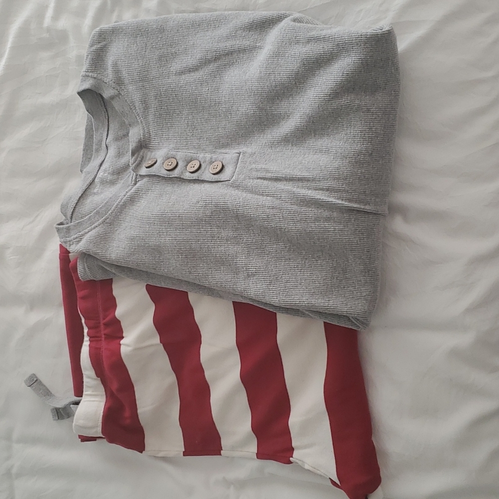 Burts bees family jammies rugby stripe